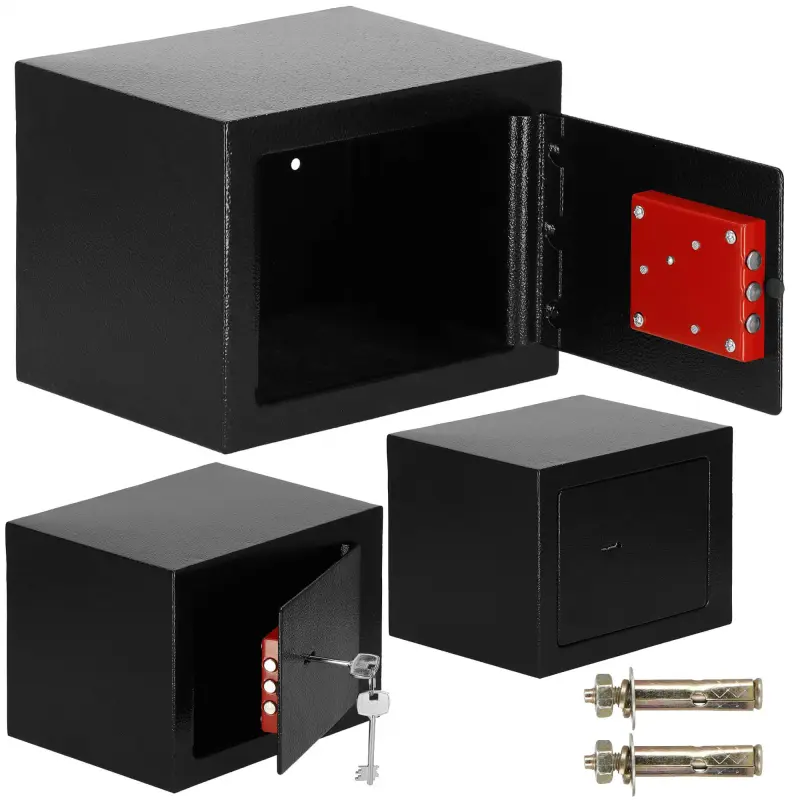 Home Safe for Money JIN-JACK HA5052, Black Box Fast delivery — 1–2 d