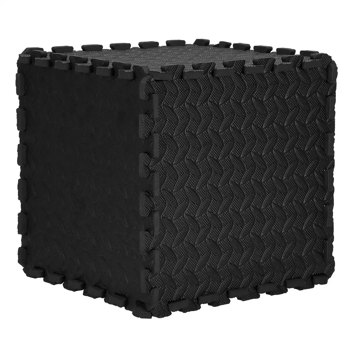 Exercise floor mat JIN-JACK FM0022 — EVA foam, unfolded 118×90 cm, thickness 1 cm, 28 pieces