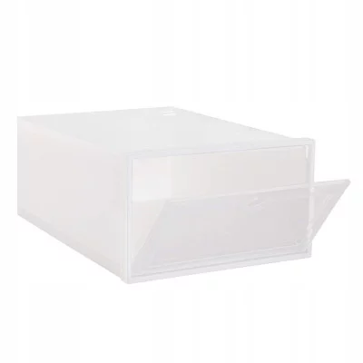 Storage box 21×31×12 cm, transparent JIN-JACK HA3007