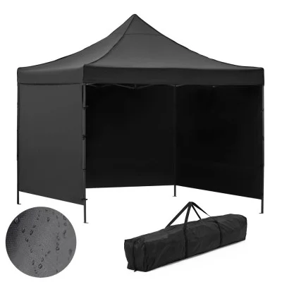 Party tent 3×3 m SPRINGOS GP0004 black