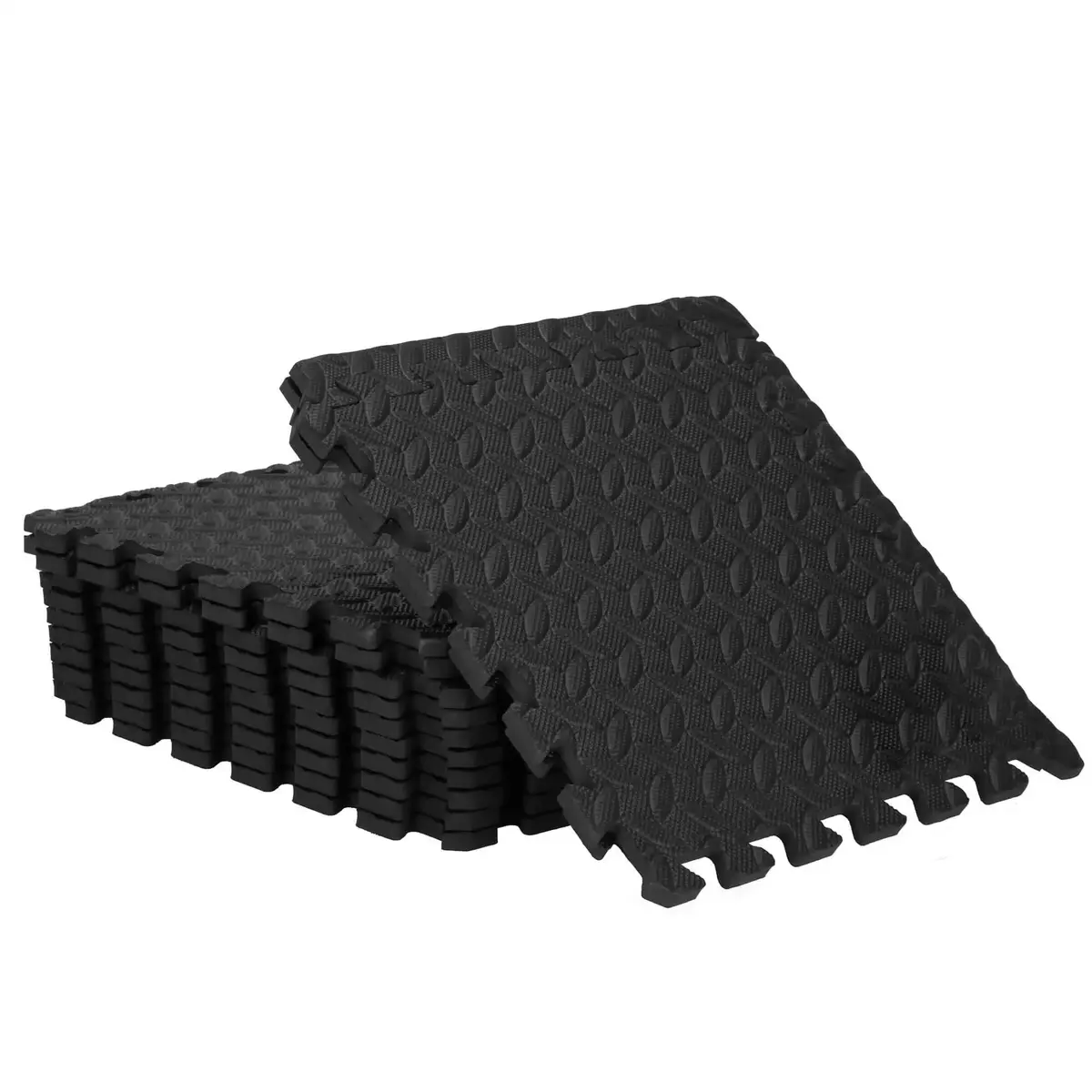 Exercise floor mat JIN-JACK FM0022 — EVA foam, unfolded 118×90 cm, thickness 1 cm, 28 pieces