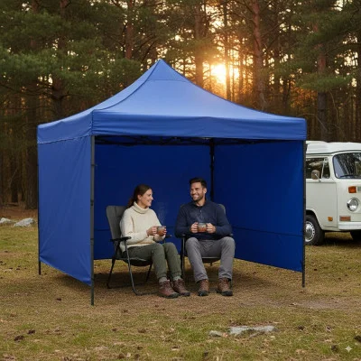 Party tent 3×3 m JIN-JACK GP0002 dark blue