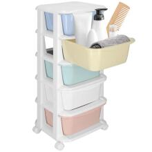 JIN-JACK HA0213 Mobile Cabinet on Wheels with 5 Drawers
