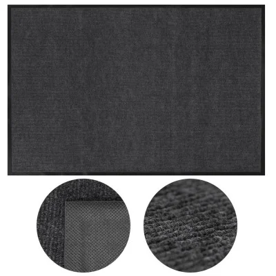 Front door mat 80 × 120 cm JIN-JACK HA7535 black