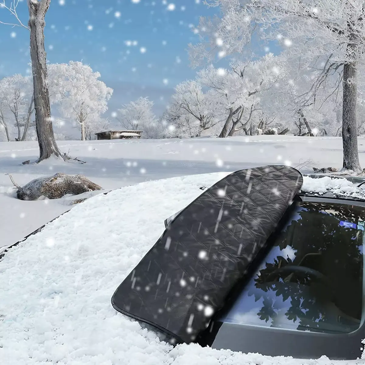 防雪罩冬季使用场景