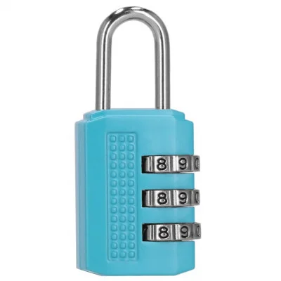 JIN-JACK GA0075 combination padlock – turquoise