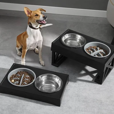 Stainless Steel Bowls with Stand 2-in-1 JIN-JACK PA0333
