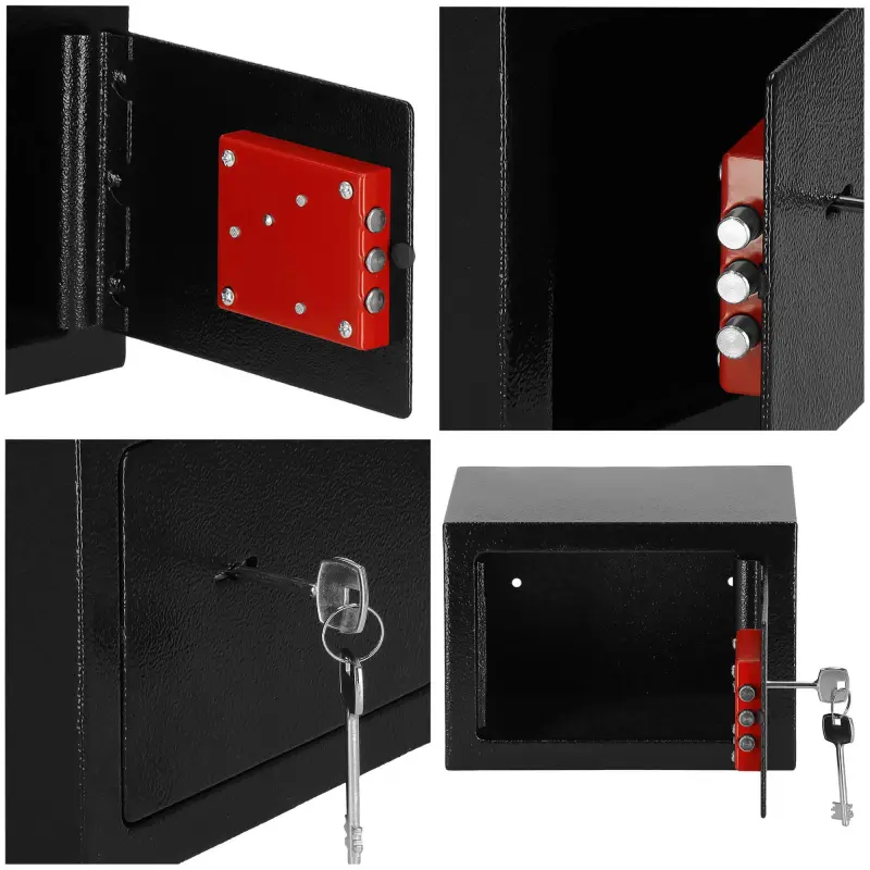 Home Safe for Money JIN-JACK HA5052, Black Box Fast delivery — 1–2 d