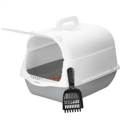 Cat litter box with filter and scoop JIN-JACK PA0335