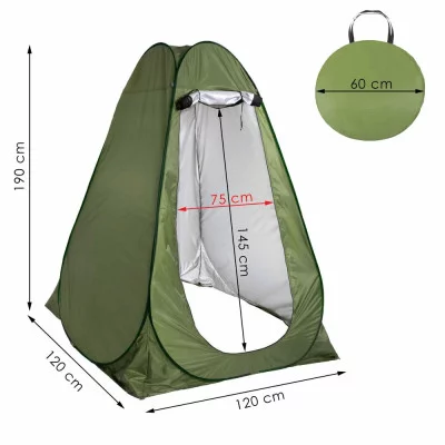 Self‑pop up tent 120×120×190 cm, green JIN-JACK PT026