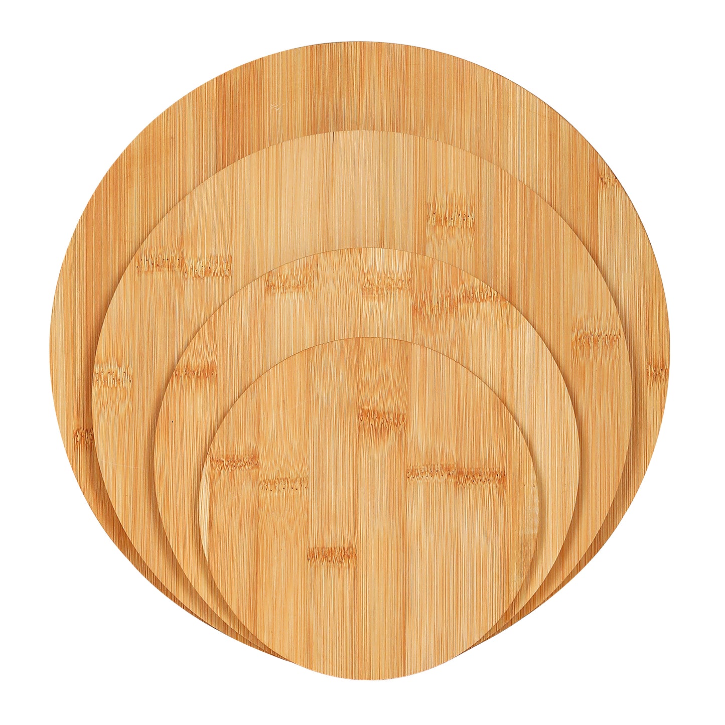 sustainable salad bowl set of 4  bamboo lids